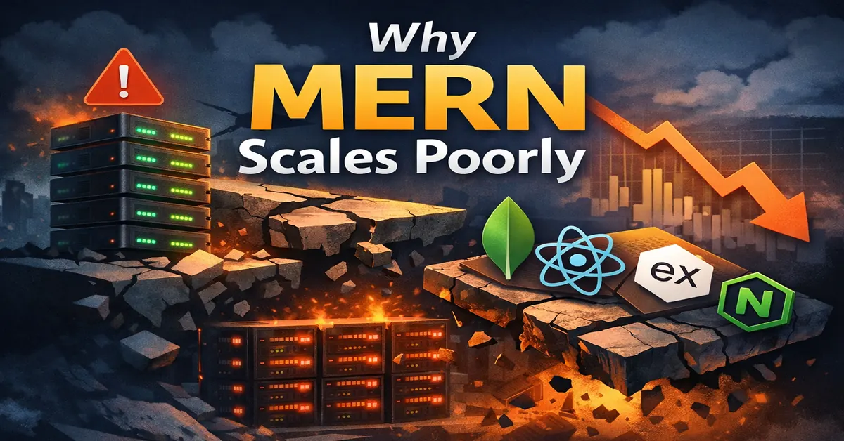 Why MERN Scales Poorly