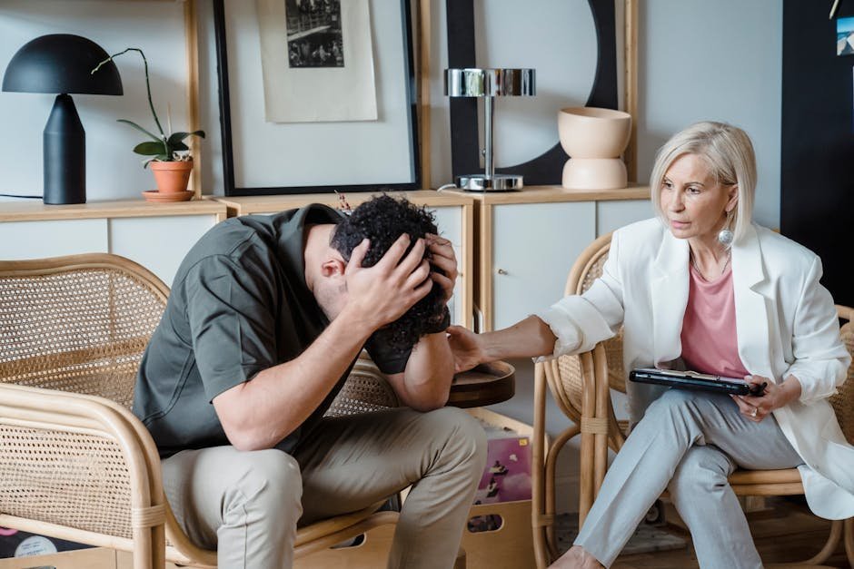 Patient and CBT-E trained therapist reviewing a structured meal plan