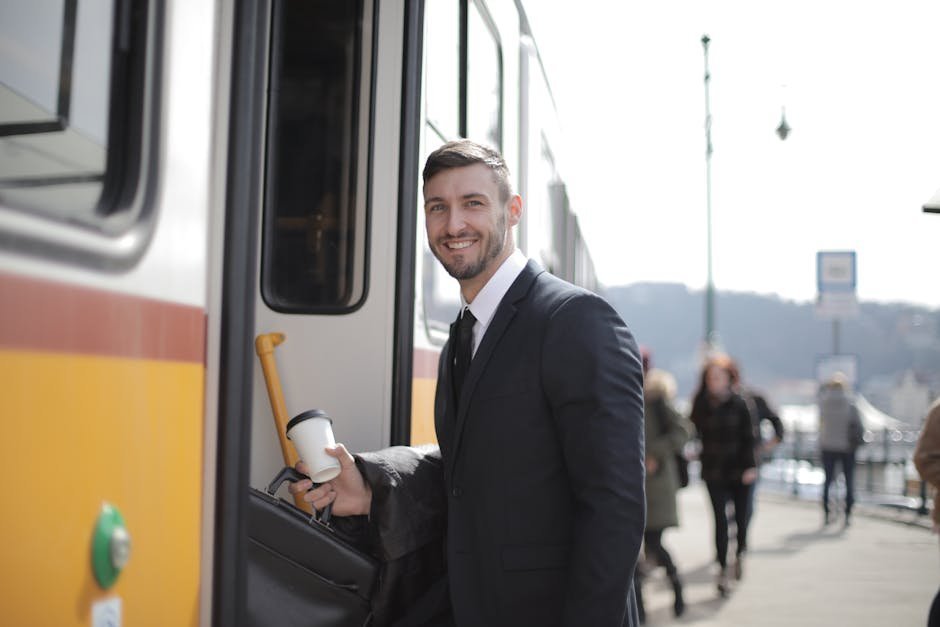 Recovery house resident commuting to a job at a local business as part of structured employment requirement