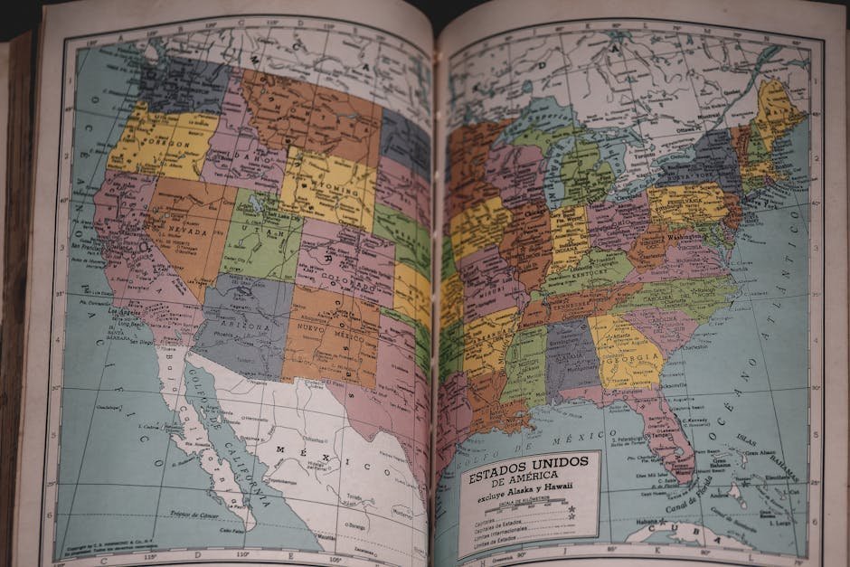 State map showing Medicaid managed care contract structures by state